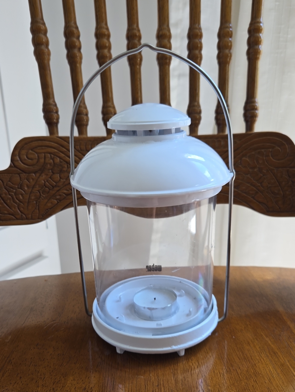 Weber ,White Decorative Lantern - Home Accents